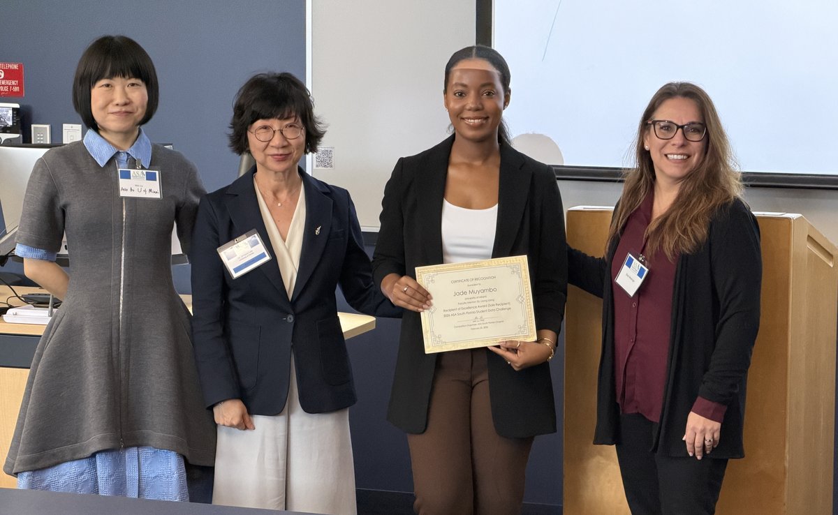 Jade Muyambo Excellence Award group photo