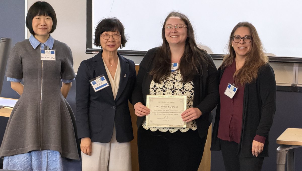 Diana Dancea Distinguished Achievement group photo